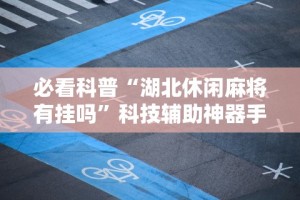 必看科普“湖北休闲麻将有挂吗”科技辅助神器手机版教程