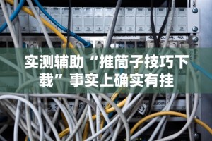实测辅助“推筒子技巧下载”事实上确实有挂
