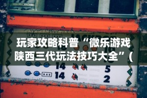 玩家攻略科普“微乐游戏陕西三代玩法技巧大全”(必备工具)辅助教学