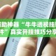 辅助神器“牛牛透视挂软件”真实开挂技巧分享