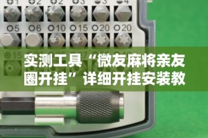 实测工具“微友麻将亲友圈开挂”详细开挂安装教程