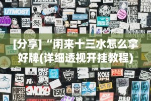 [分享]“闲来十三水怎么拿好牌(详细透视开挂教程)