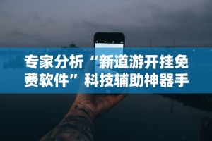 专家分析“新道游开挂免费软件”科技辅助神器手机