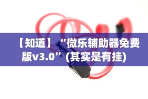 【知道】“微乐辅助器免费版v3.0”(其实是有挂)