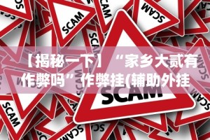【揭秘一下】“家乡大贰有作弊吗”作弊挂(辅助外挂+教程)