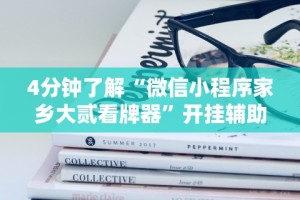 4分钟了解“微信小程序家乡大贰看牌器”开挂辅助软件教程
