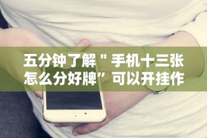 辅助最新信息“微乐苏州麻将开挂最简单方法”附透视挂详细教程