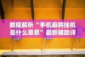 最新教程“万能棋牌透视视频”(原来确实是有挂)