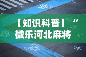 【知识科普】“微乐河北麻将小程序怎么开挂”辅助透视教程