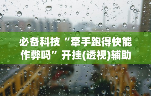 必备科技“牵手跑得快能作弊吗”开挂(透视)辅助