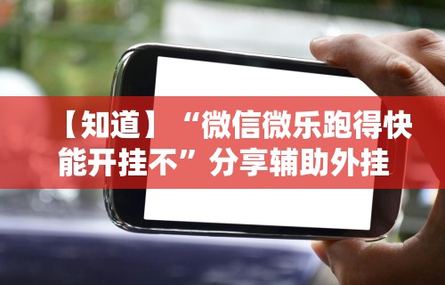 【知道】“微信微乐跑得快能开挂不”分享辅助外挂教程