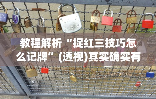 教程解析“捉红三技巧怎么记牌”(透视)其实确实有挂