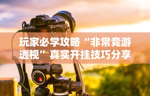 玩家必学攻略“非常竞游透视”真实开挂技巧分享