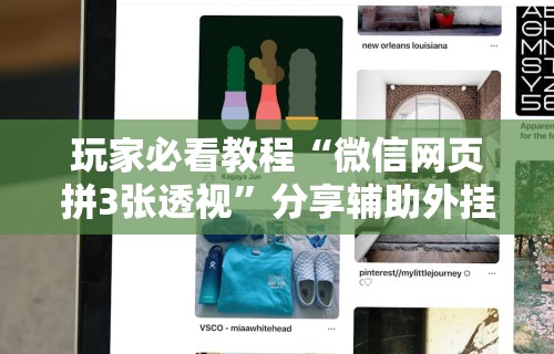玩家必看教程“微信网页拼3张透视”分享辅助外挂教程