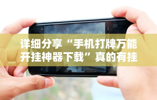7分钟揭秘麻将挂花的最佳方法	”(最新透视辅助上线)