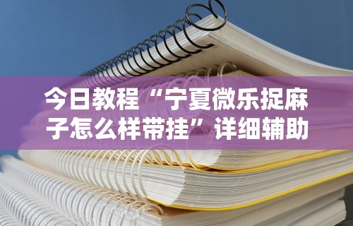 玩家秒懂“微乐贵阳麻将怎样免费开挂”-必赢神器安装