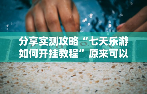分享实测攻略“七天乐游如何开挂教程”原来可以开挂