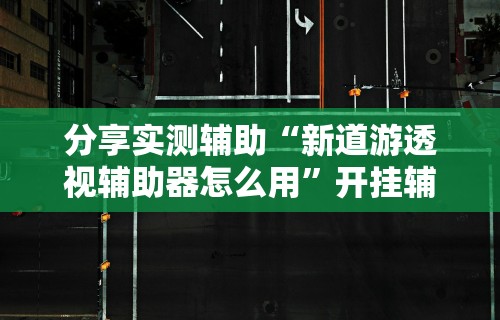 分享实测辅助“新道游透视辅助器怎么用”开挂辅助详细步骤