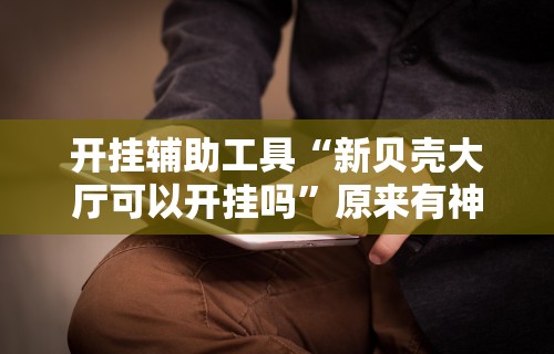 开挂辅助工具“新贝壳大厅可以开挂吗”原来有神器下载!