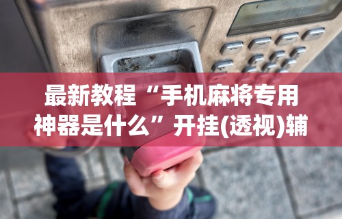 2026玩家推荐：麻将挂花的最佳方法”(外卦神器下载)