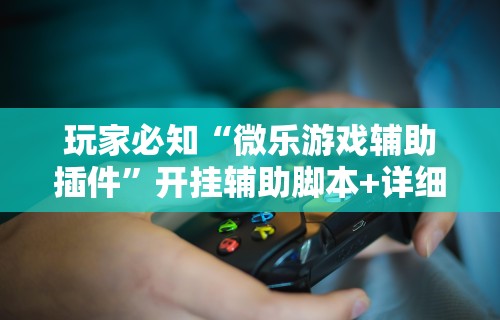 玩家必知“微乐游戏辅助插件”开挂辅助脚本+详细开挂安装教程