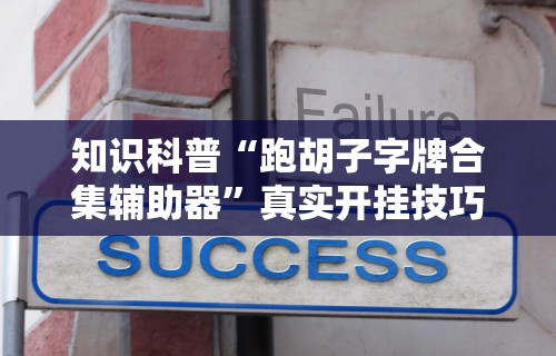 知识科普“跑胡子字牌合集辅助器”真实开挂技巧分享