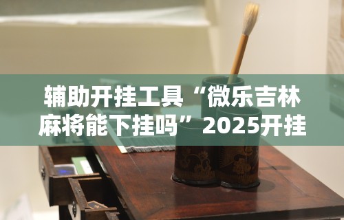 辅助开挂工具“微乐吉林麻将能下挂吗”2025开挂教程步骤
