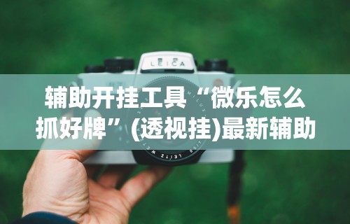 2026最新助赢神器“雀神广东麻将小程序有挂吗-另有马脚”其实确实有挂