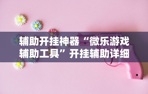 辅助开挂神器“微乐游戏辅助工具”开挂辅助详细步骤