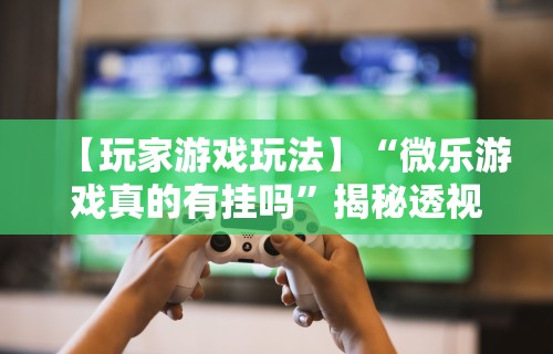 【玩家游戏玩法】“微乐游戏真的有挂吗”揭秘透视辅助万能挂