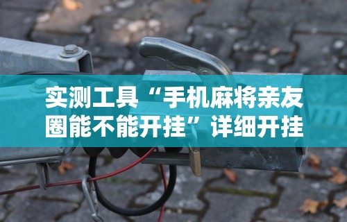 实测工具“手机麻将亲友圈能不能开挂	”详细开挂教程