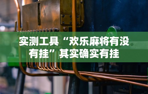 实测工具“欢乐麻将有没有挂	”其实确实有挂