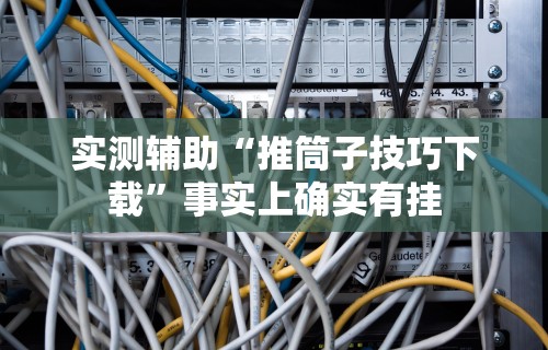 实测辅助“推筒子技巧下载”事实上确实有挂