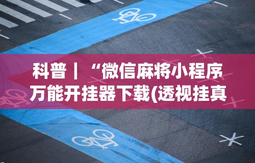 科普｜“微信麻将小程序万能开挂器下载(透视挂真的假的)