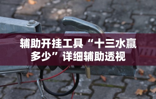 辅助开挂工具“十三水赢多少”详细辅助透视