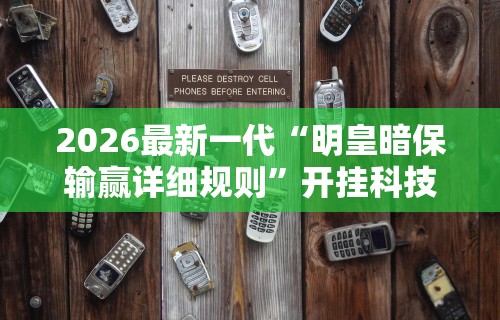 2026最新一代“明皇暗保输赢详细规则”开挂科技辅助神器手机