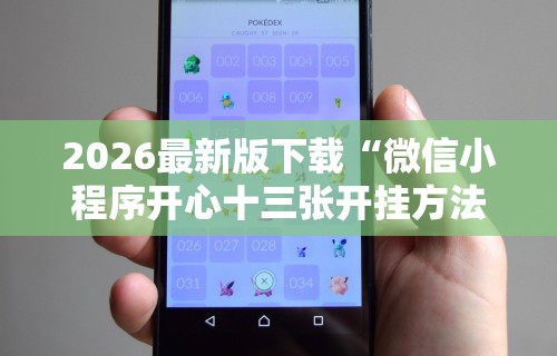 2026最新版下载“微信小程序开心十三张开挂方法”掌握辅助功能必胜规则