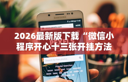 2026最新版下载“微信小程序开心十三张开挂方法”掌握辅助功能必胜规则
