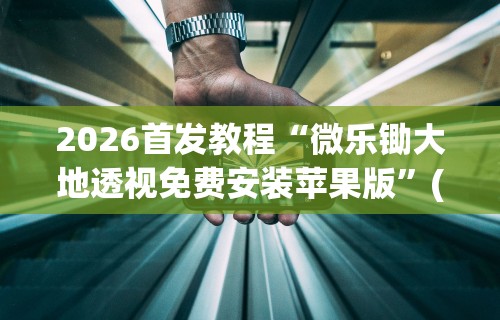 2026首发教程“微乐锄大地透视免费安装苹果版”(详细透视教程)-