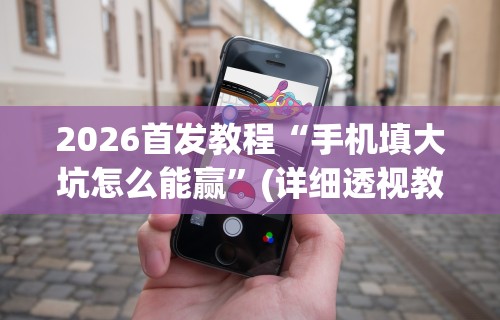 2026首发教程“手机填大坑怎么能赢”(详细透视教程)-