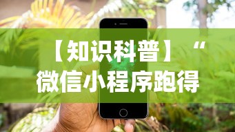 【知识科普】“微信小程序跑得快为什么都是输”(确实有挂)