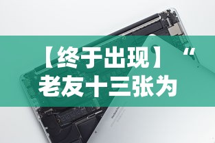 【终于出现】“老友十三张为什么一直输	”科技辅助神器手机