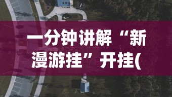 一分钟讲解“新漫游挂”开挂(透视)辅助神器