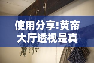 使用分享!黄帝大厅透视是真的吗	”揭秘透视辅助万能挂用法