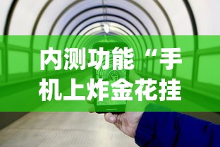 内测功能“手机上炸金花挂”(透视)其实确实有挂